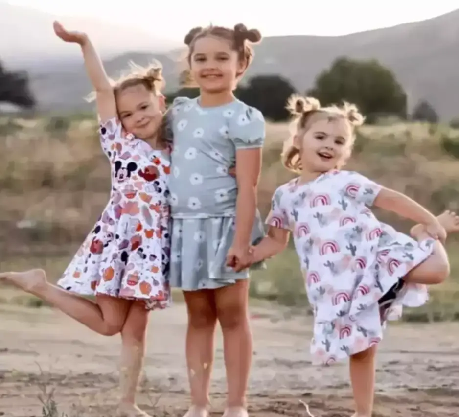 The bodies of Olivia, five, Evelyn, eight, and Paityn, nine, were found earlier this month (GoFundMe)