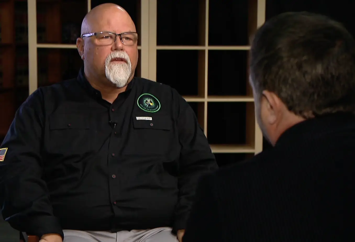 David Crete says he also worked at the same site (CBS News)