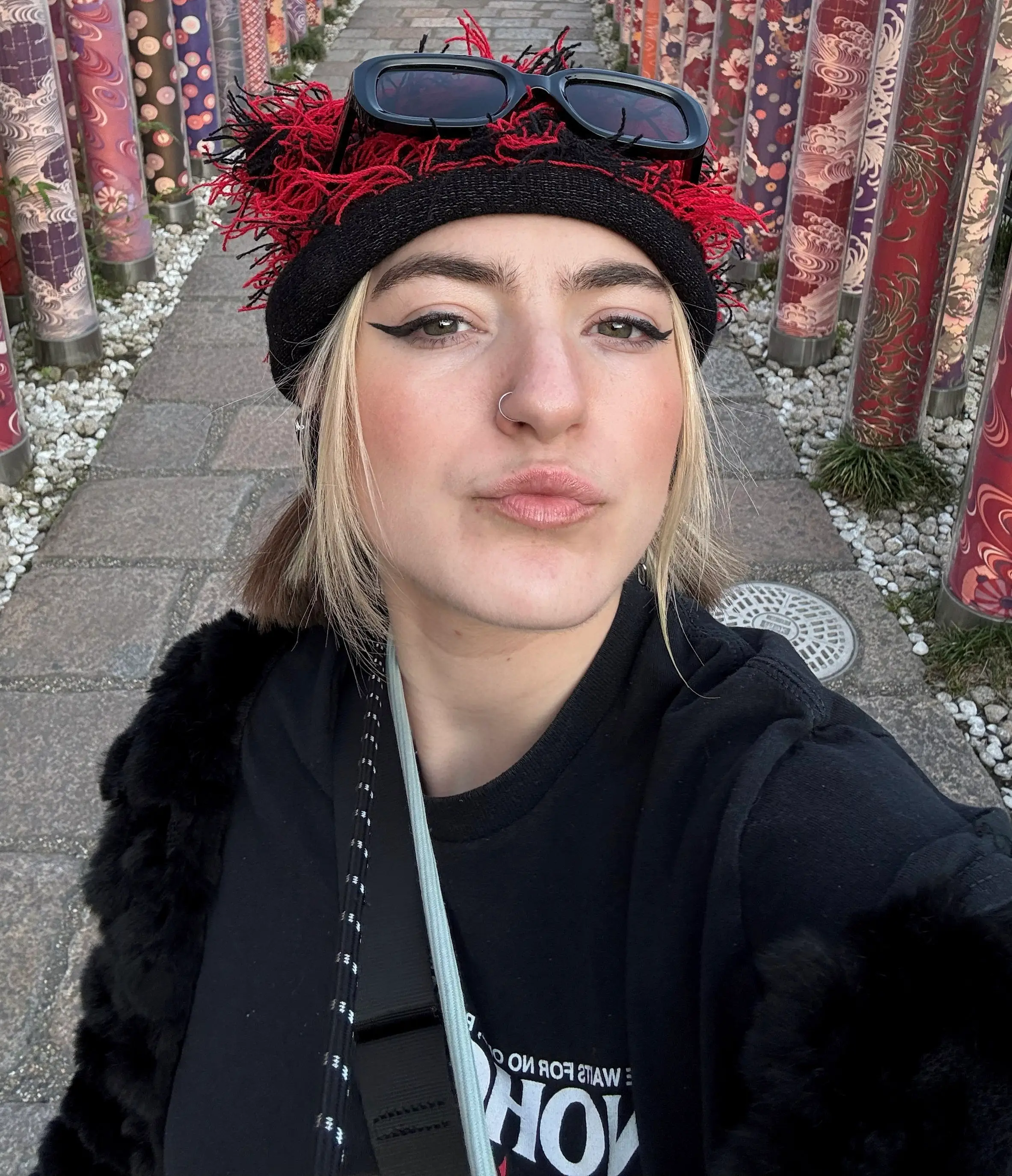 Izzy says her time inside helped her heal (SWNS)