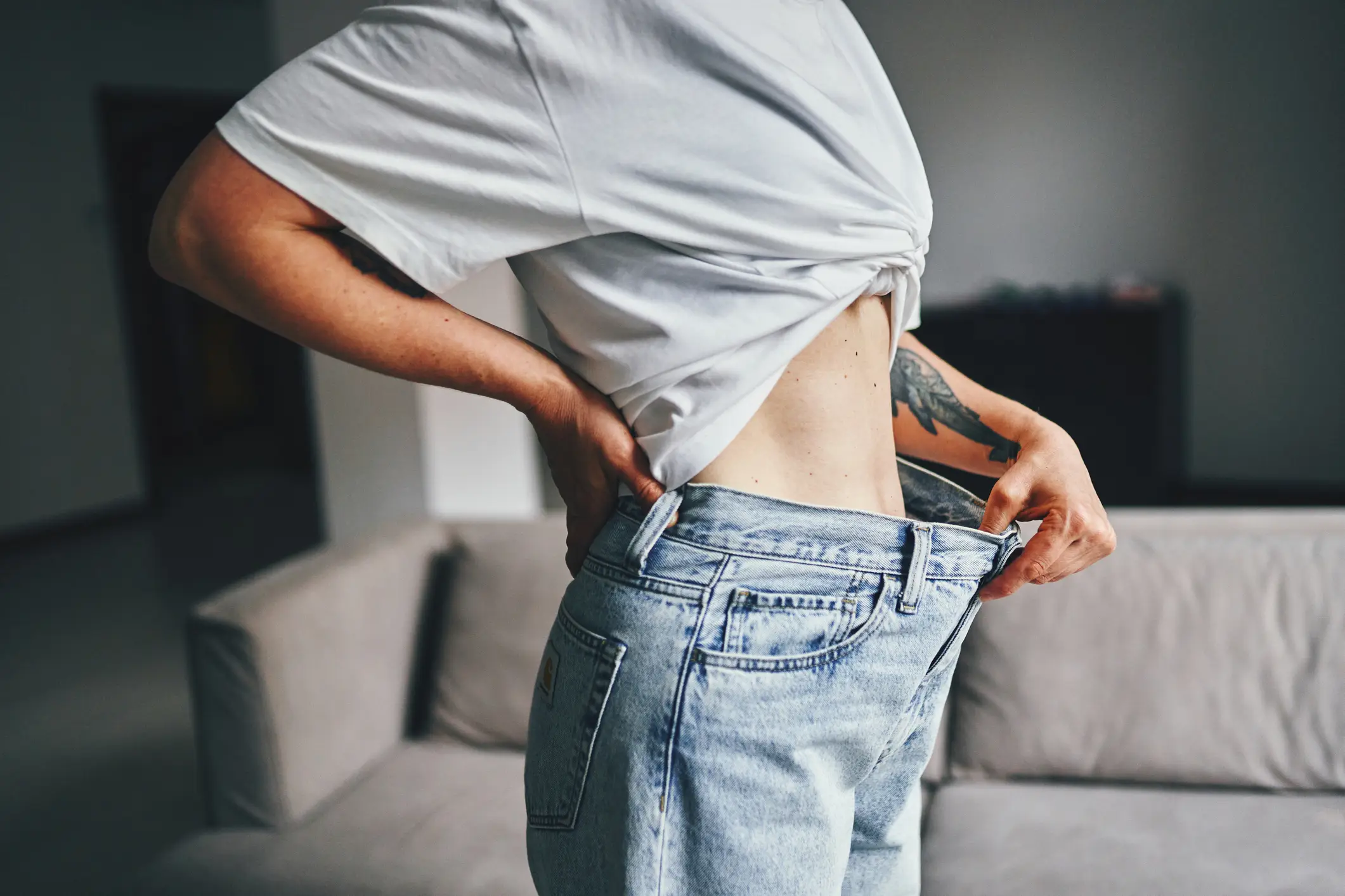 If you've lost a lot of weight for no apparent reason, it's usually a sign something is not quite right - and time to see your Dr. (Getty Stock image)