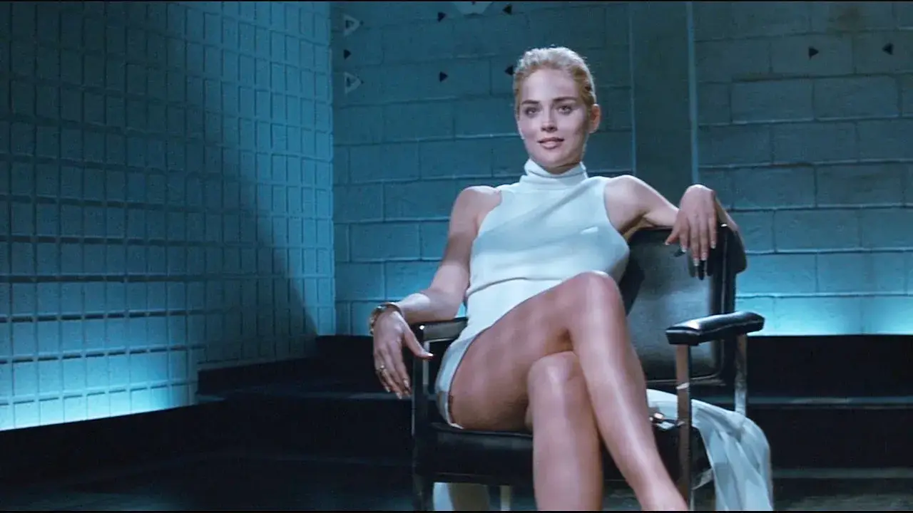 Sharon Stone starred in Basic Instinct alongside Michael Douglas. (TriStar Pictures)