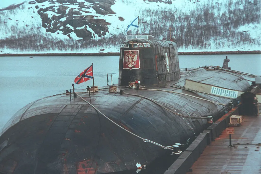 Baba Vanga predicted when the Kursk submarine sank after a torpedo exploded on board in August 2000. (Photo by Antoine GYORI/Sygma via Getty Images)