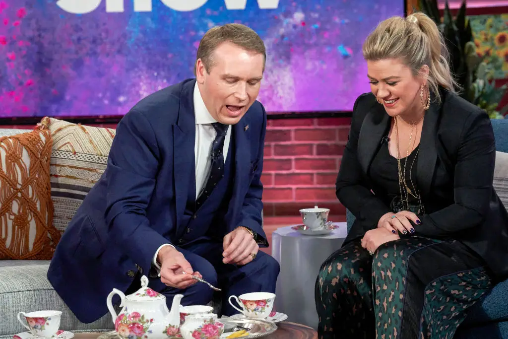  Grant Harrold on the Kelly Clarkson show (Adam Christopher/NBCUniversal/NBCU Photo Bank/NBCUniversal via Getty Images)