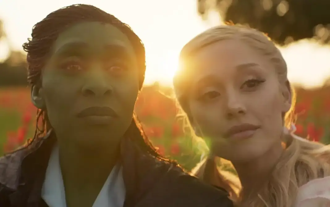 Ariana Grande and Cynthia Erivo in Wicked (Universal Pictures)