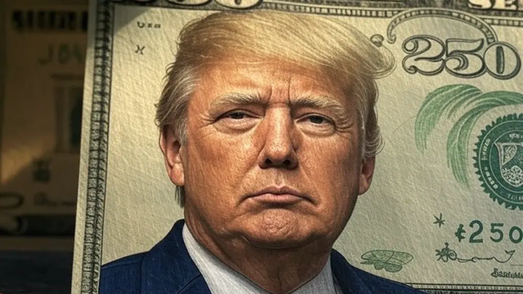 Congressman proposes new $250 bill with Donald Trump's face on it and reveals what it would look like