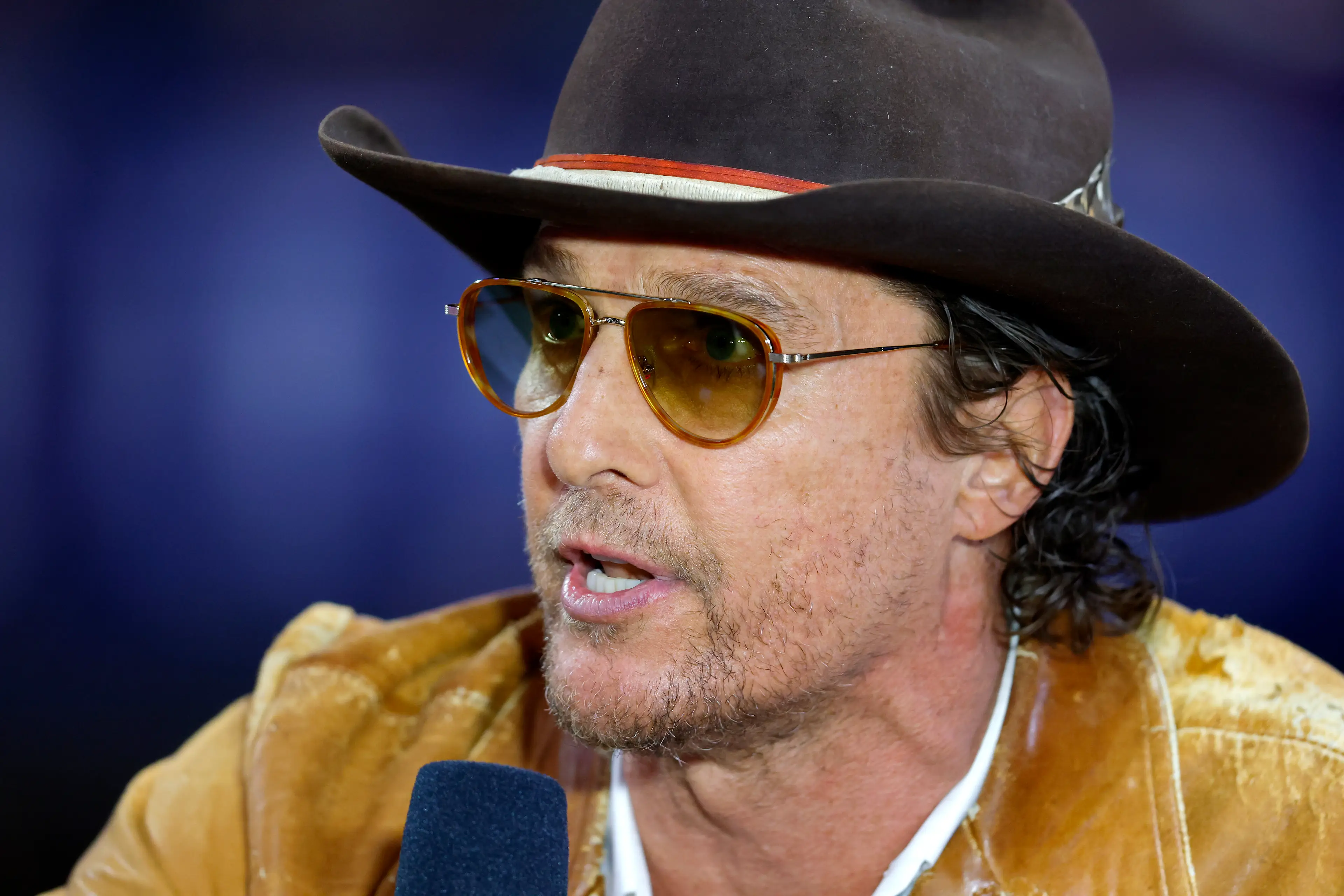 The journalist has opened up about his experience with McConaughey (Todd Kirkland/Getty Images)