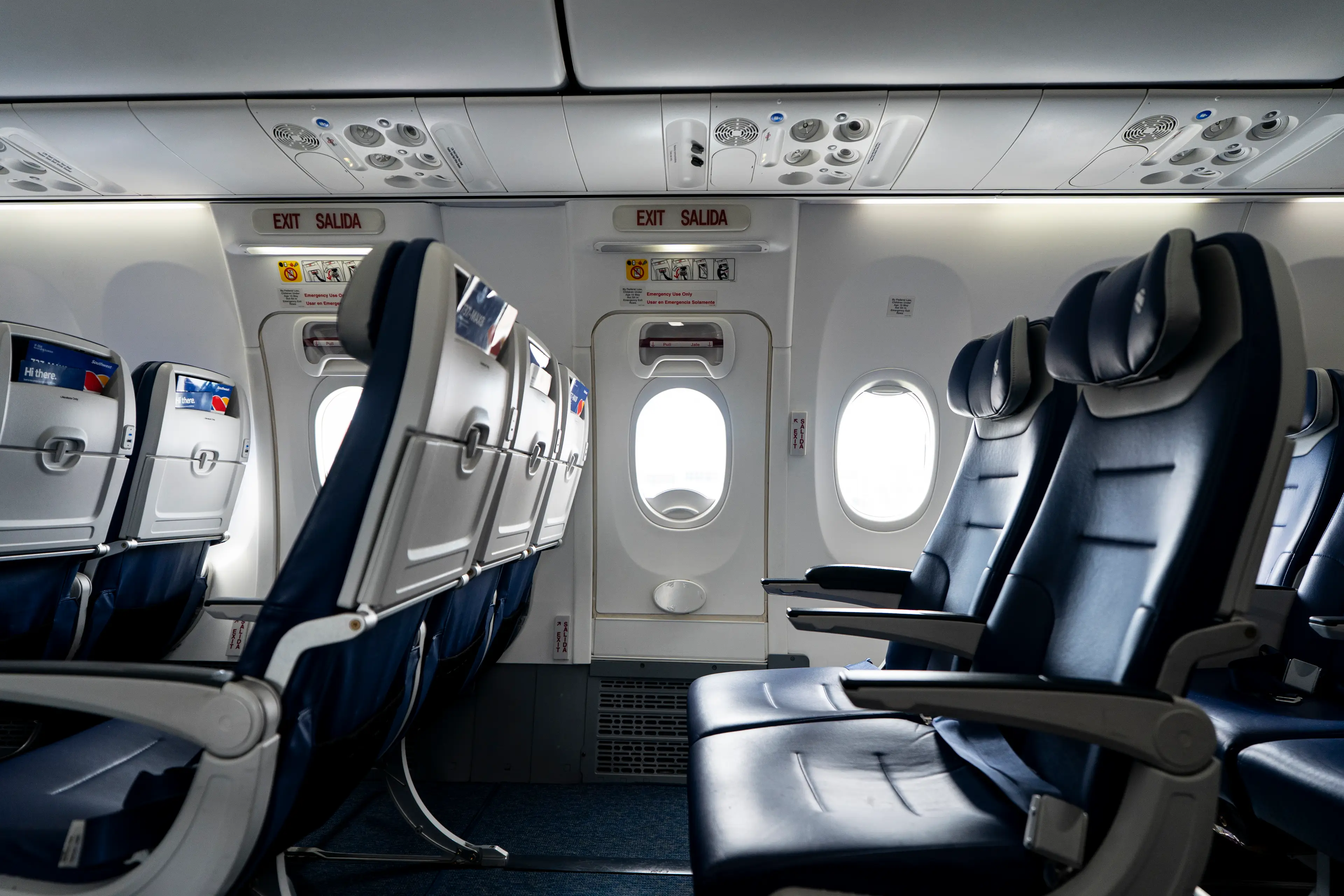 Plane cabins aren't the most hygienic places (Al Drago/Contributor/Getty)