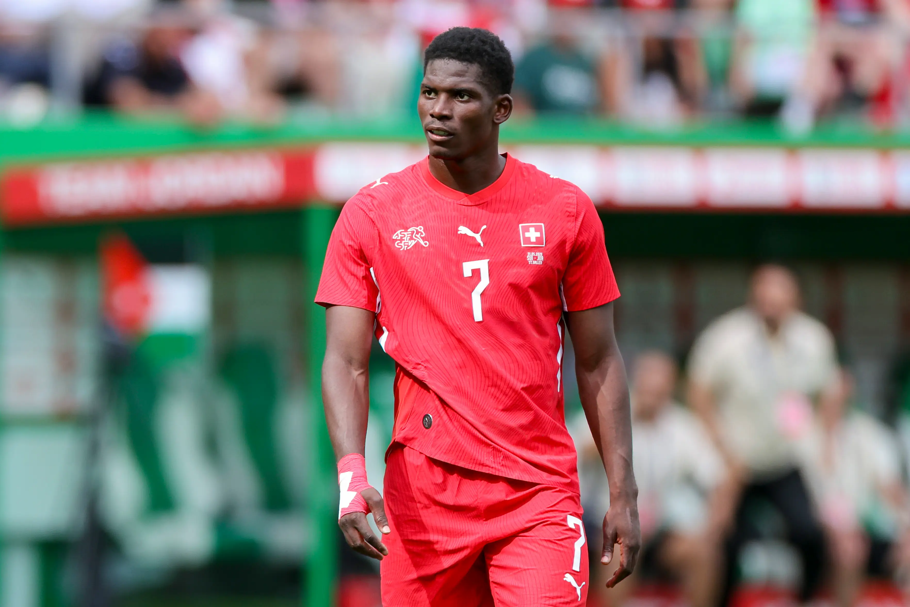 Breel Embolo will now join his teammates in the US (Marco Steinbrenner/DeFodi Images/DeFodi via Getty Images)