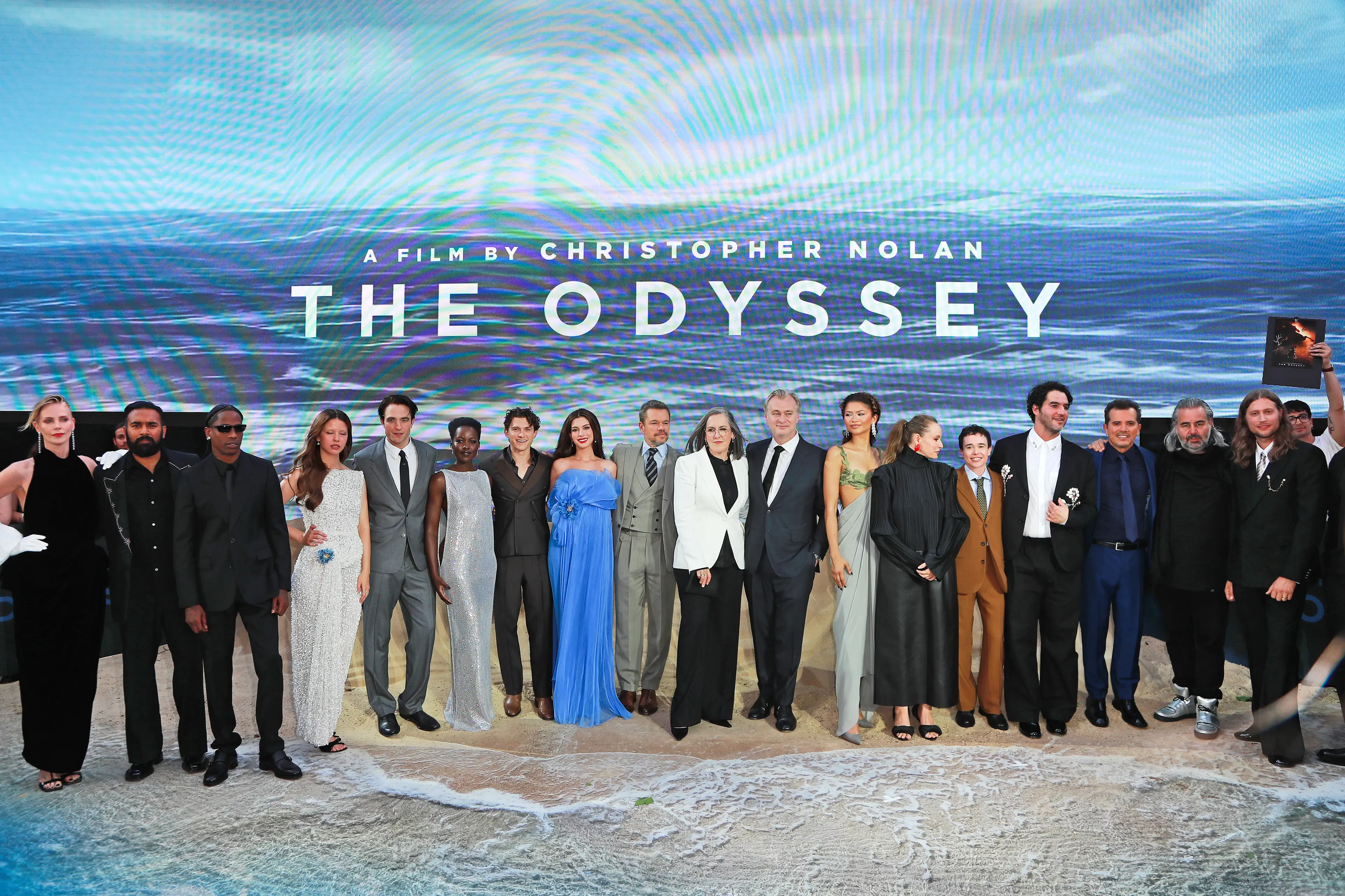 The cast of The Odyssey (Grant Buchanan/Dave Benett/WireImage)
