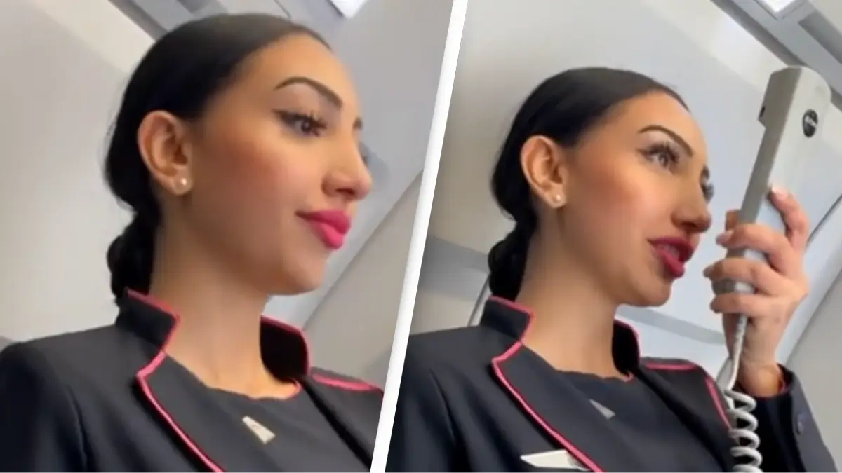Real reason flight attendants greet passengers as they board the plane