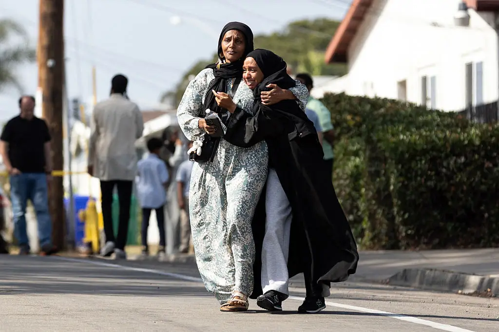 Gunshots were fired on Monday morning (May 18) at the Islamic Center in San Diego. (Zoë Meyers / AFP via Getty Images)
