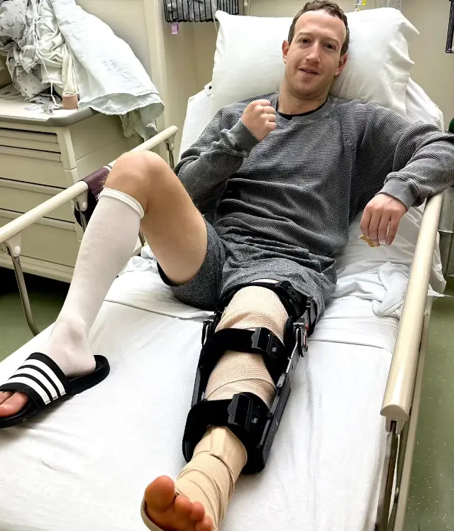 Zuckerberg clearly still has fighting spirit.