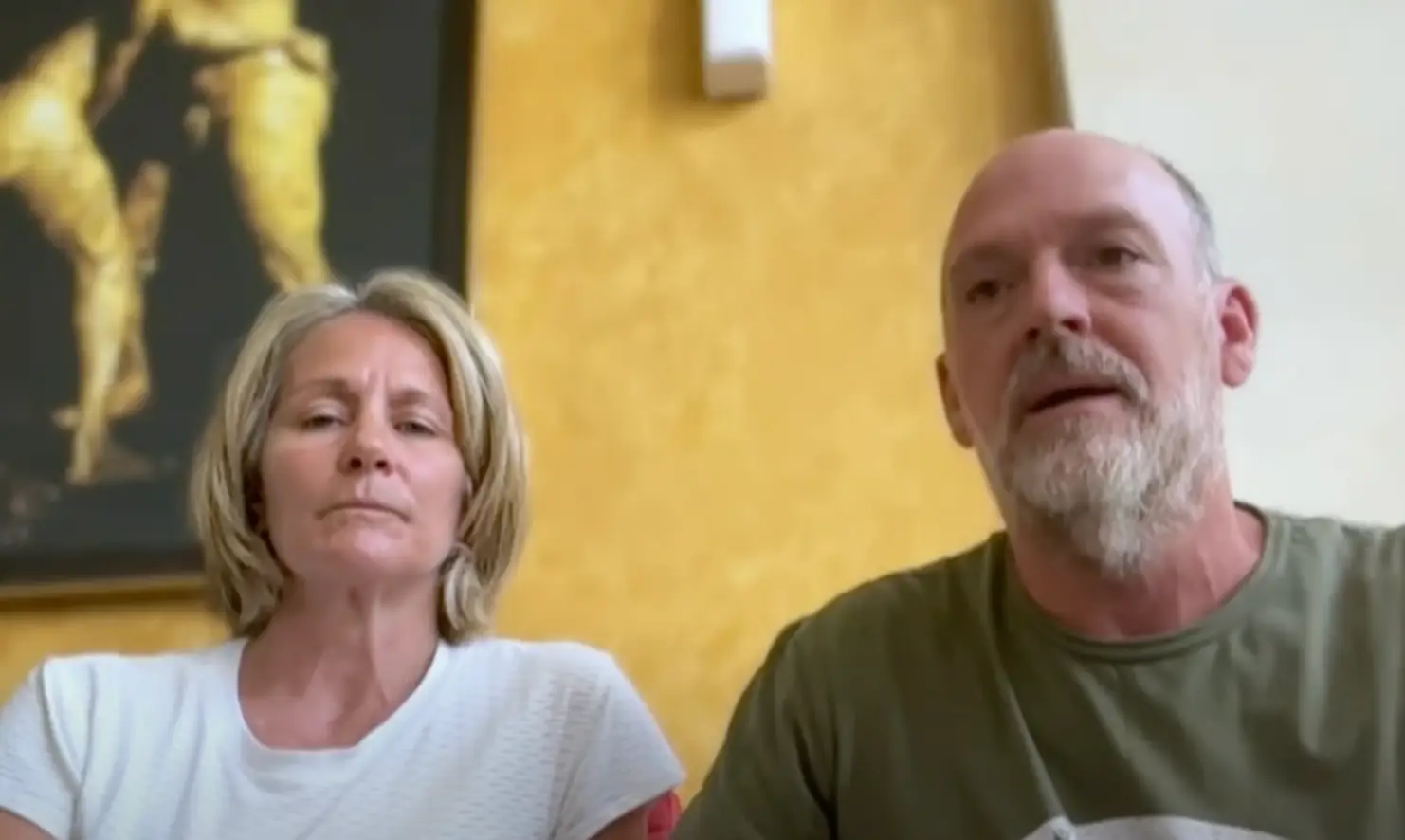 Jill and Jay are two of the passengers who were left stranded.