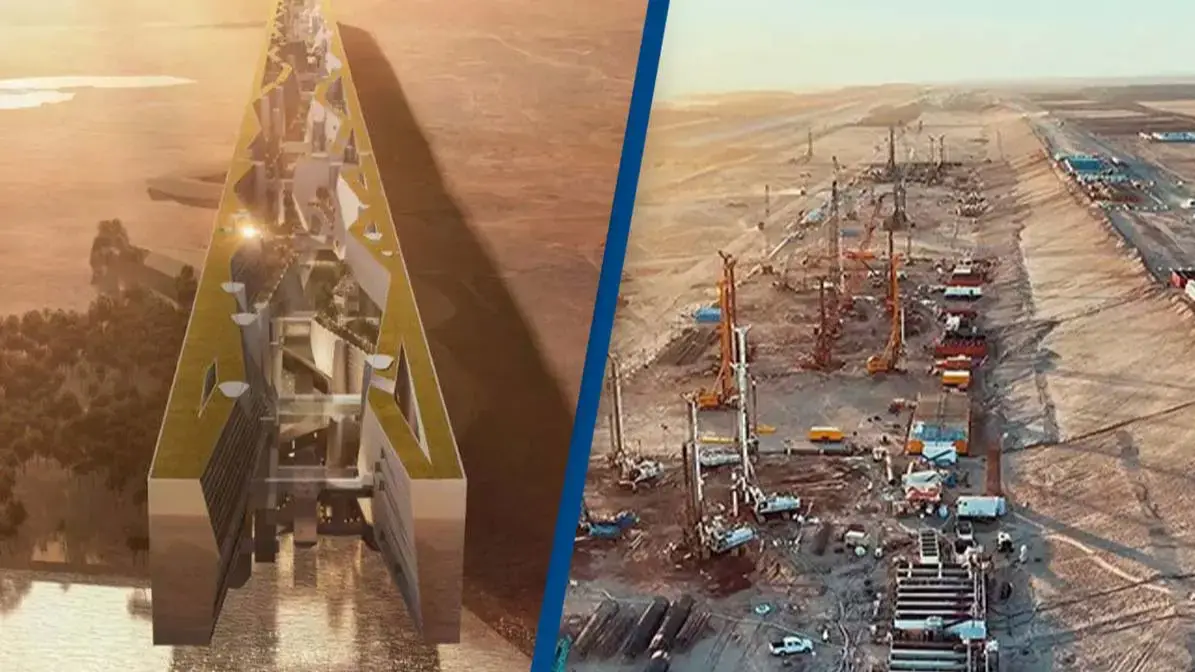 Saudi Arabia’s $1 trillion giga-project The Line reaches new milestone after reports that 21,000 workers had died