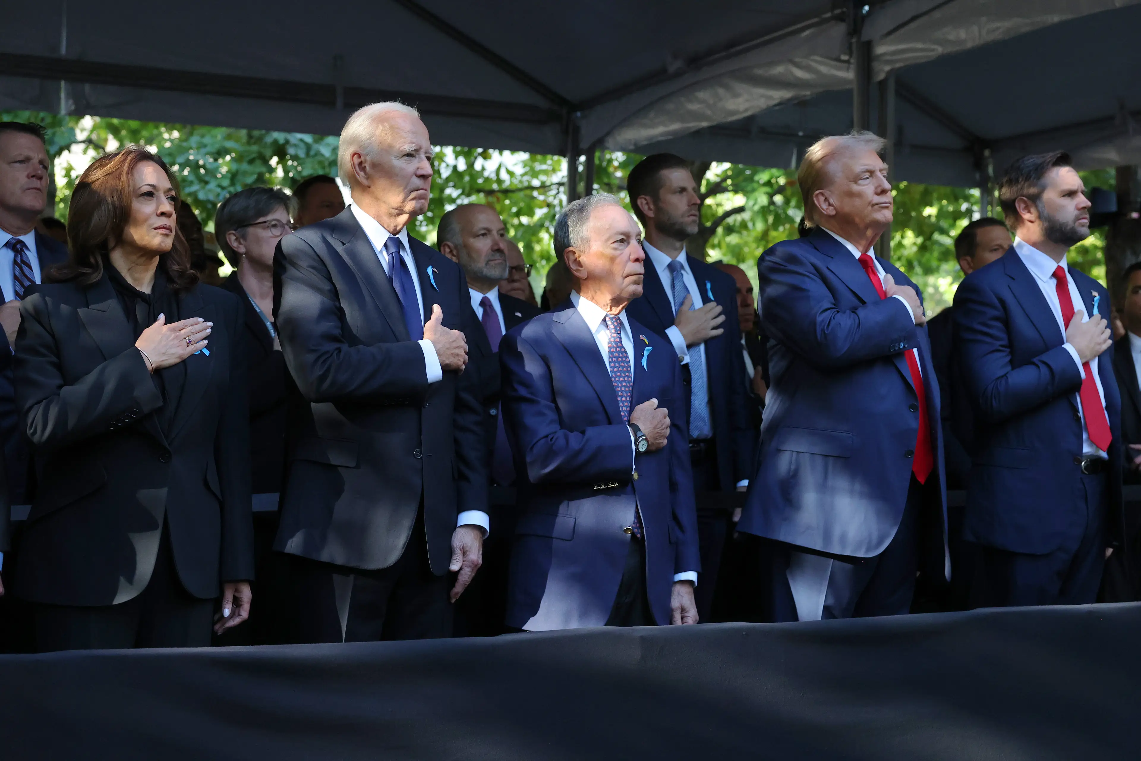 In previous years, numerous senior political figures have been present at the anniversaries (Michael M. Santiago/Getty Images)