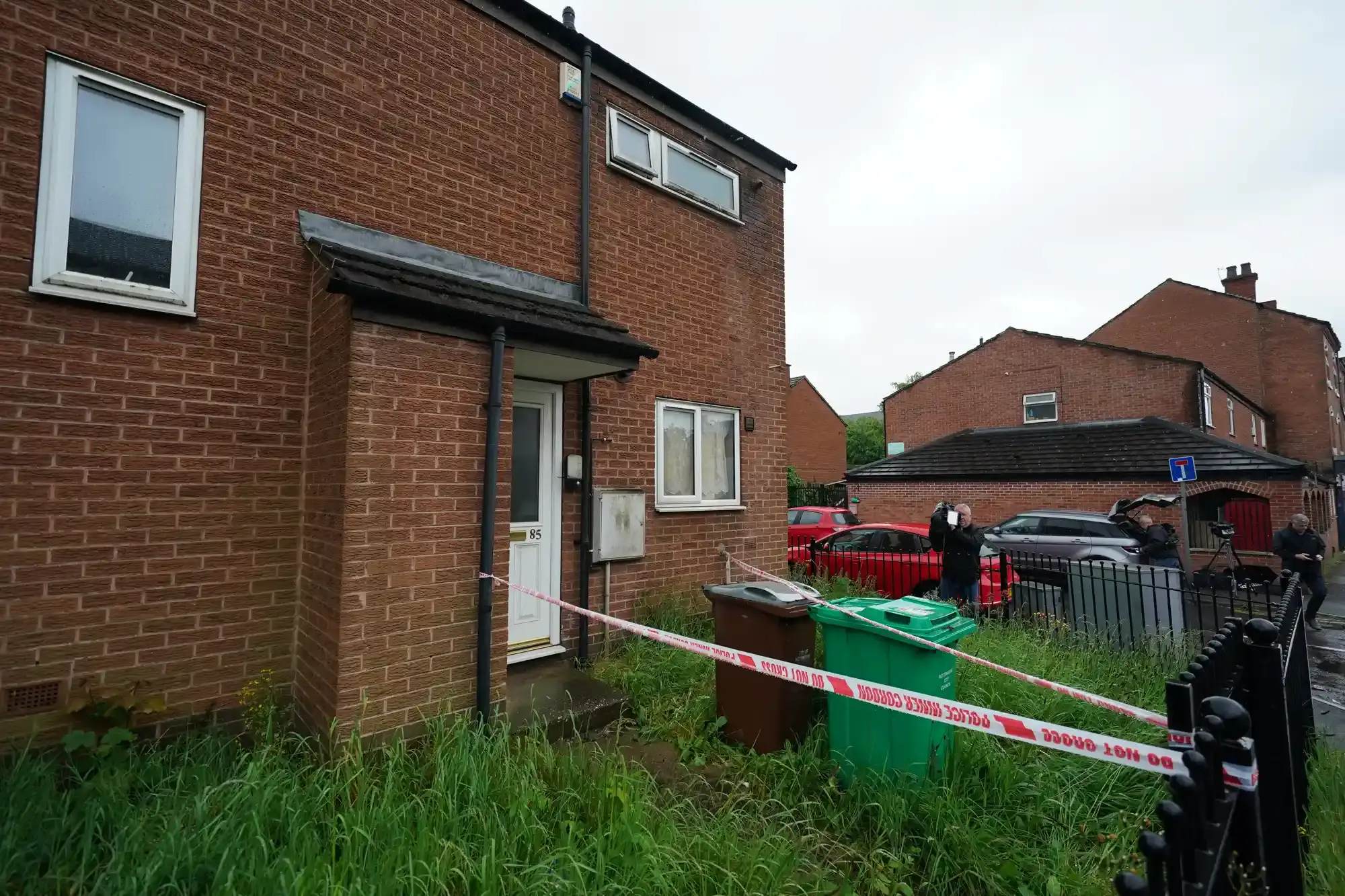 Alphonsine Djiako Leuga and her daughter, Loraine Choulla, lived in Radford, Nottingham (Jacob King/PA Images)