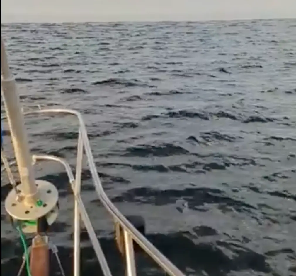 Sailors were pretty dumbfounded and convinced they discovered a glitch in the matrix. (r/interestingasf***/Reddit)