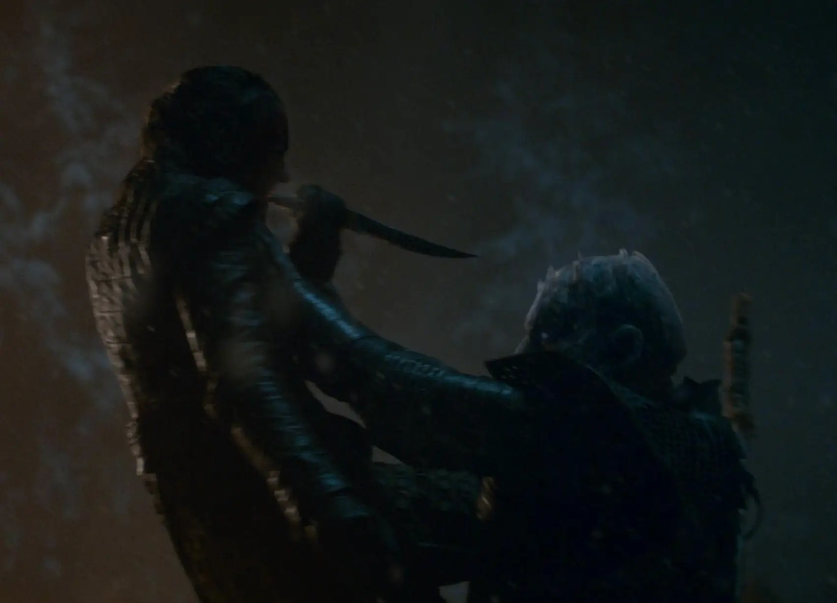 The episode in question was 'The Long Night' in season 8 (HBO)