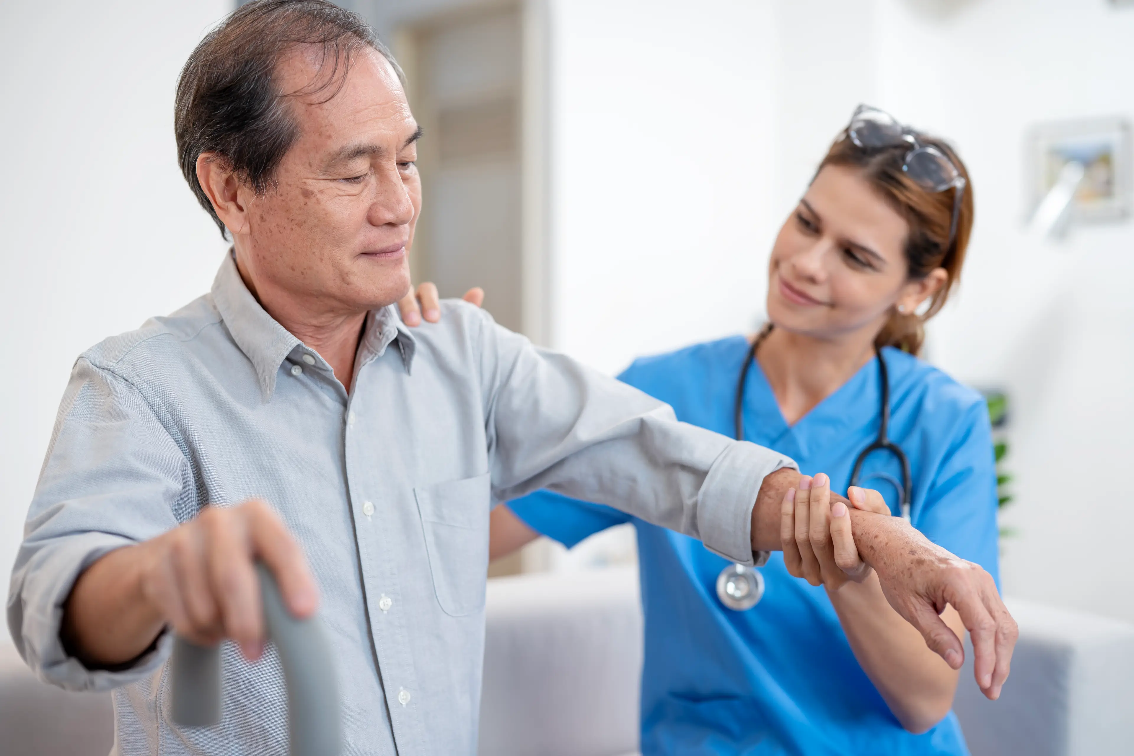 Parkinson's disease is going under-diagnosed in the UK due to in part the backlog caused by COVID-19 (Getty Stock Image)