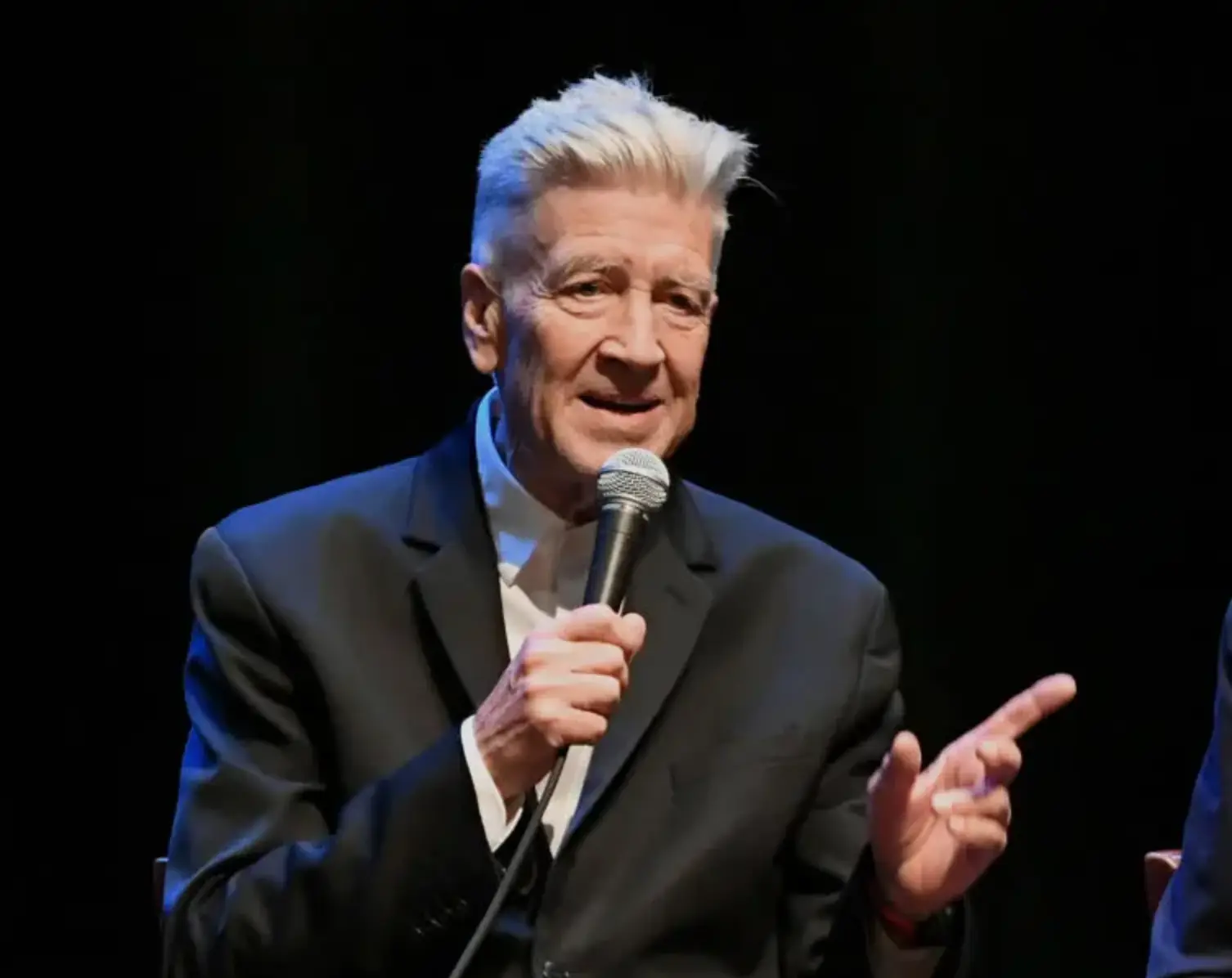 David Lynch suffers from emphysema, which he was diagnosed with in 2020. (Kevin Winter/Getty Images for ABA)