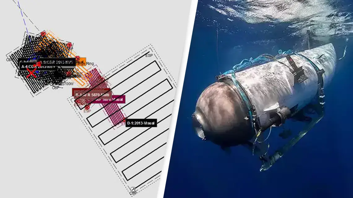 USCGNortheast/Twitter. OceanGate/Instagram.