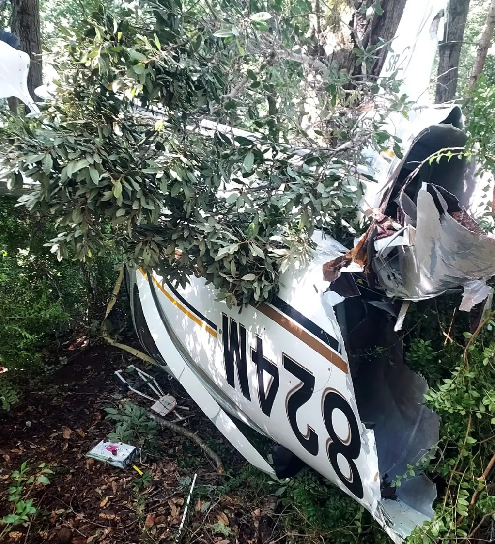 The plane's engine cut out just five minutes into the flight.
