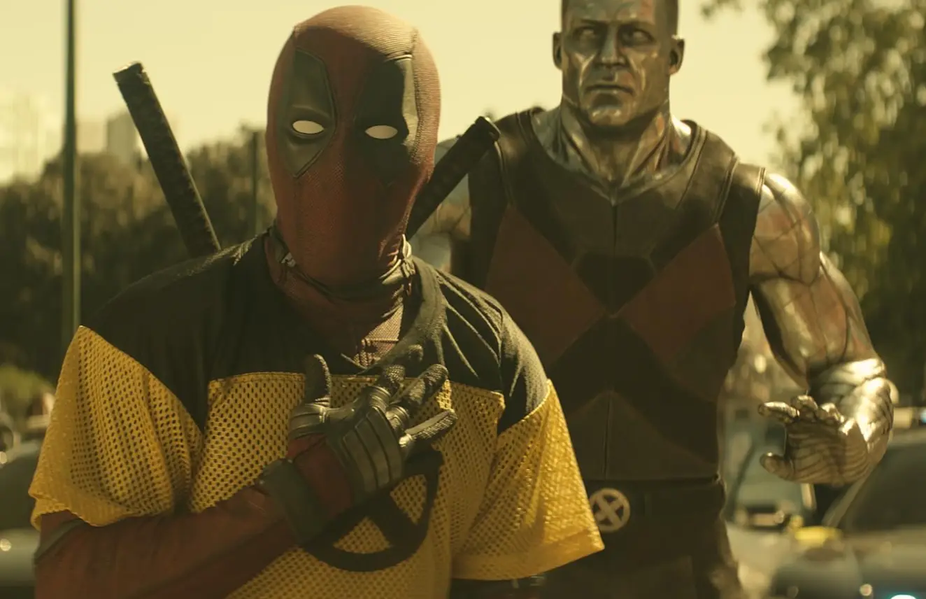 Ryan Reynolds in Deadpool 2.