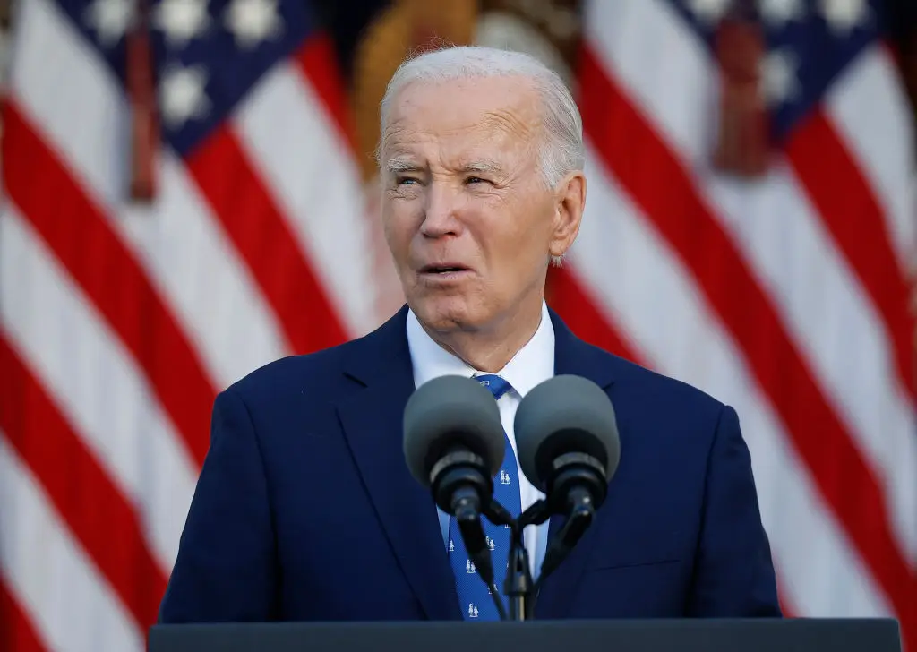 Joe Biden vowed to give Rivian $6.6 billion to expand (Jeff Bottari/Zuffa LLC)