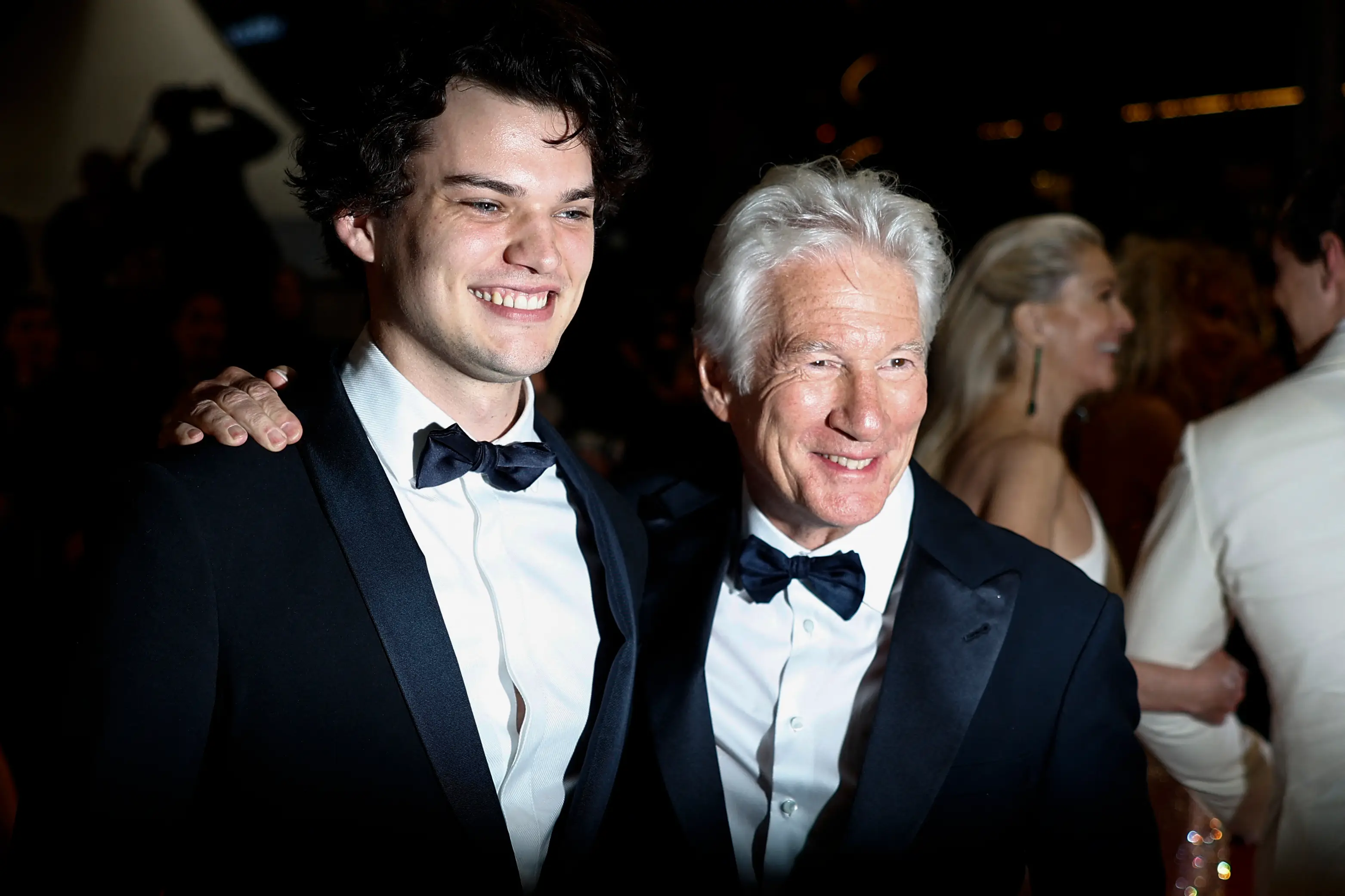 Homer Gere is the eldest of Richard Gere's children (SAMEER AL-DOUMY/AFP via Getty Images)