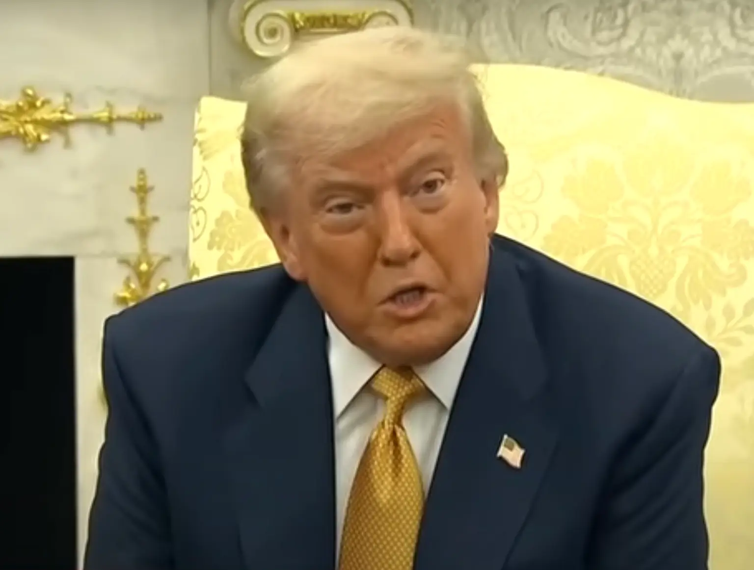 Trump took shots at Powell while speaking to the press (NBC News)