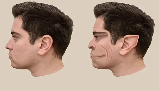 The faces were described as 'demonic' (Antonio Mello/The Lancet)