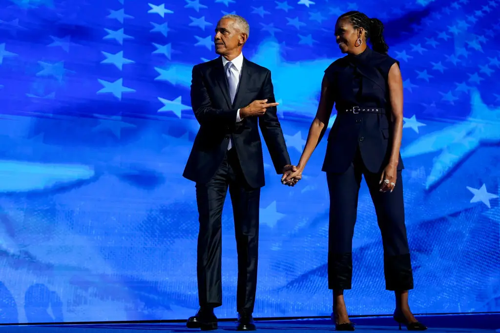 Barack Obama has opened up how Trump has affected his marriage to Michelle (Al Drago/Bloomberg via Getty Images) 