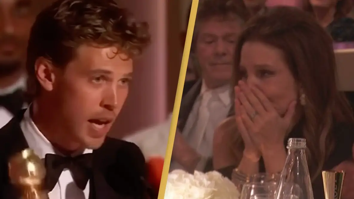 Austin Butler’s Golden Globes tribute to Lisa Marie Presley goes viral following her death