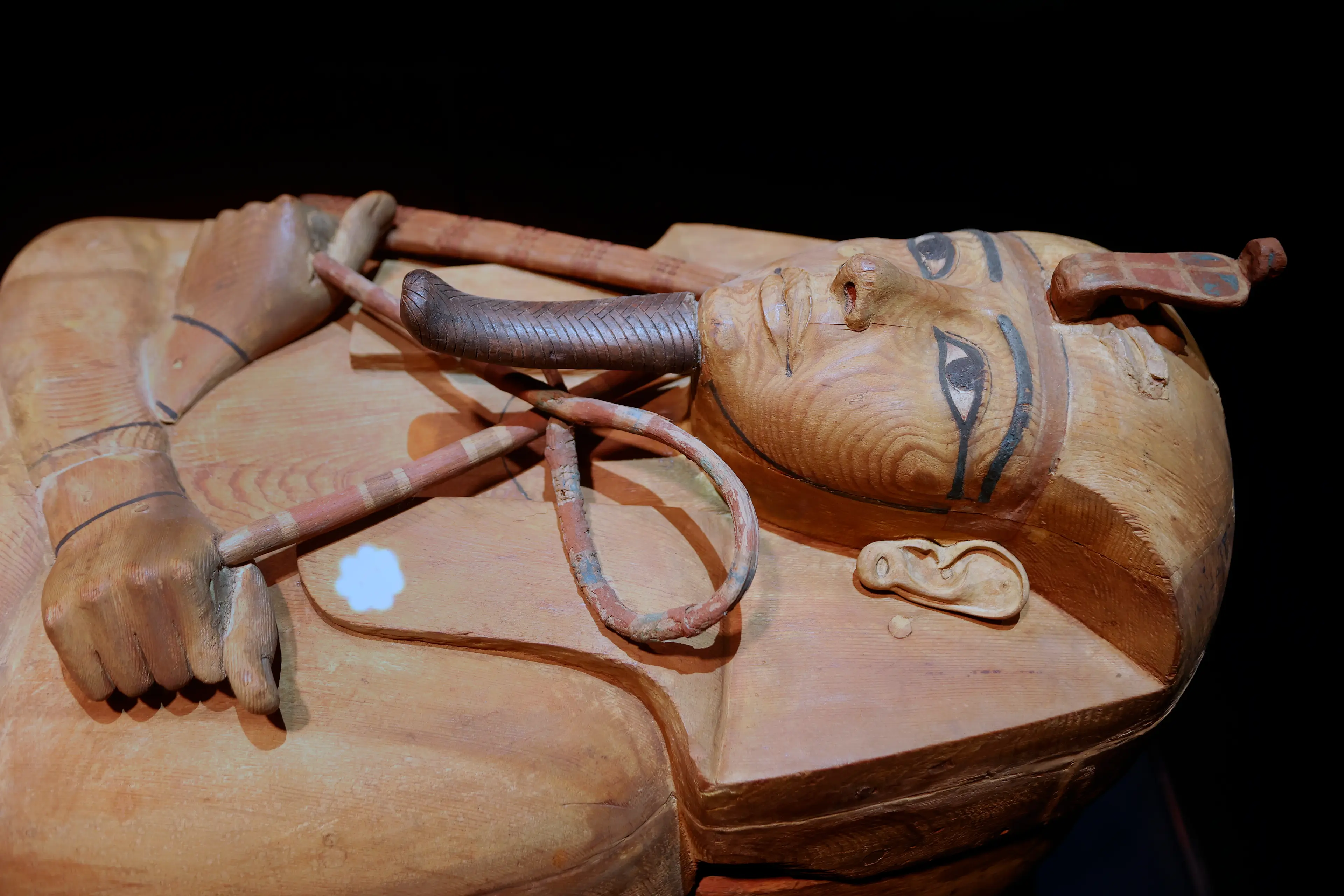 The coffin of Ramesses II. (Chesnot/Getty Images)