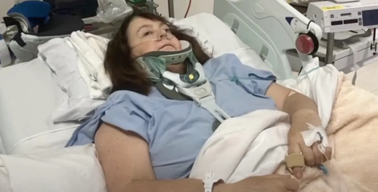 Kerry has lost all feeling below the waist (7News)