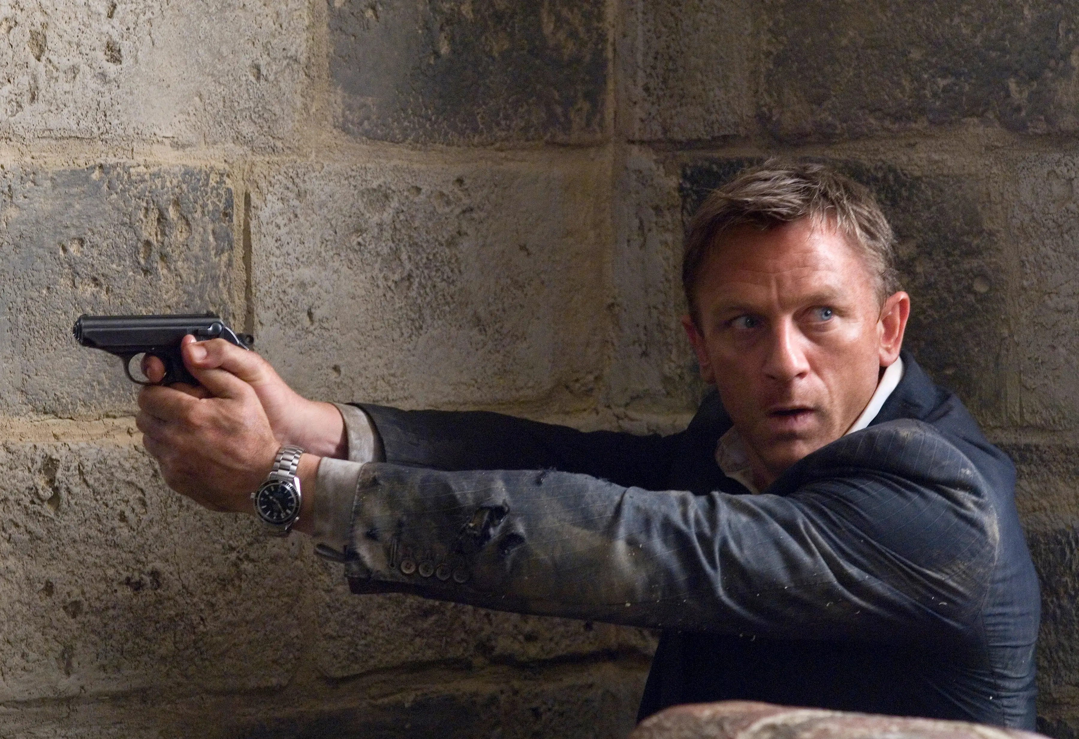 Daniel Craig said Quantum of Solace was a 'bit of a s**t show'.