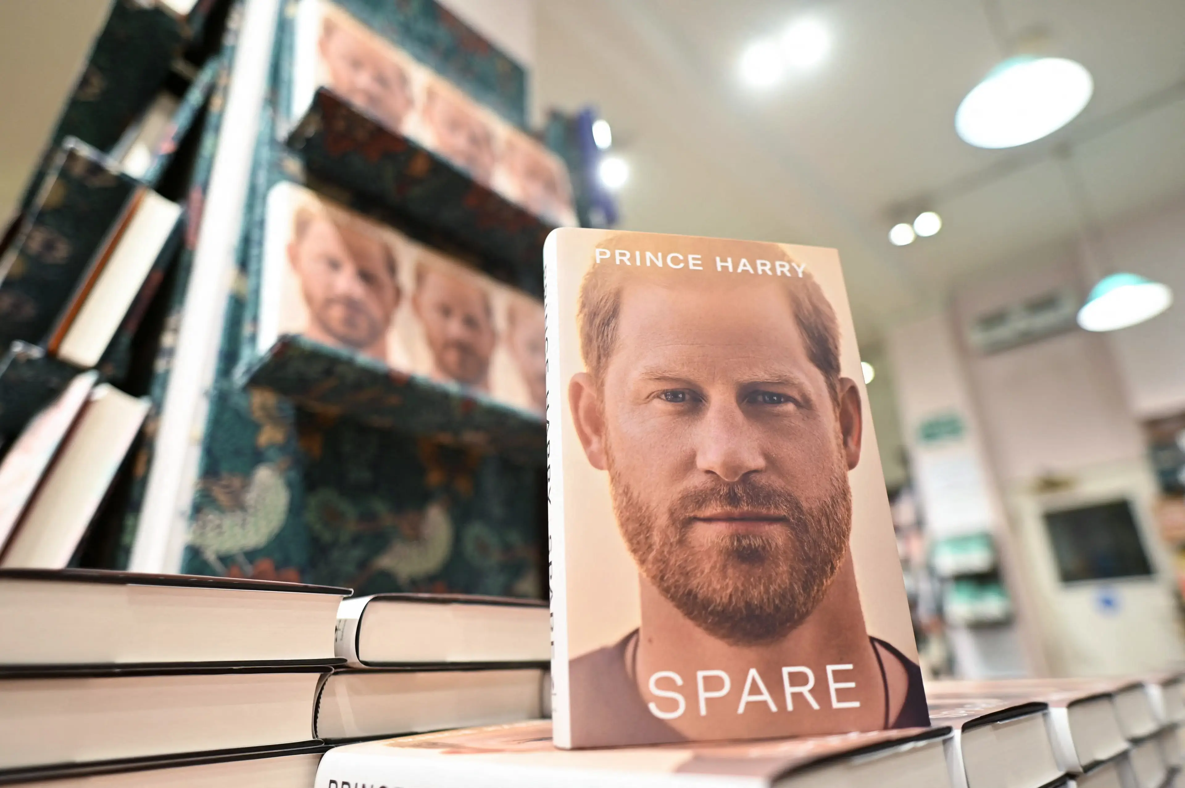 The 41-year-old's memoir hit shelves in January 2023 (JUSTIN TALLIS/AFP via Getty Images)