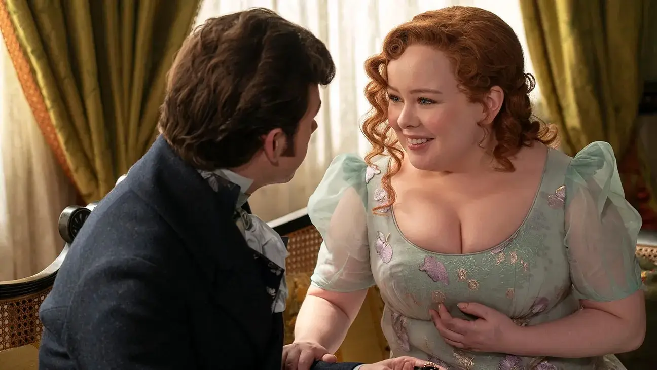Nicola Coughlan's character Penelope Featherington will be taking a step back for the upcoming season (Netflix)