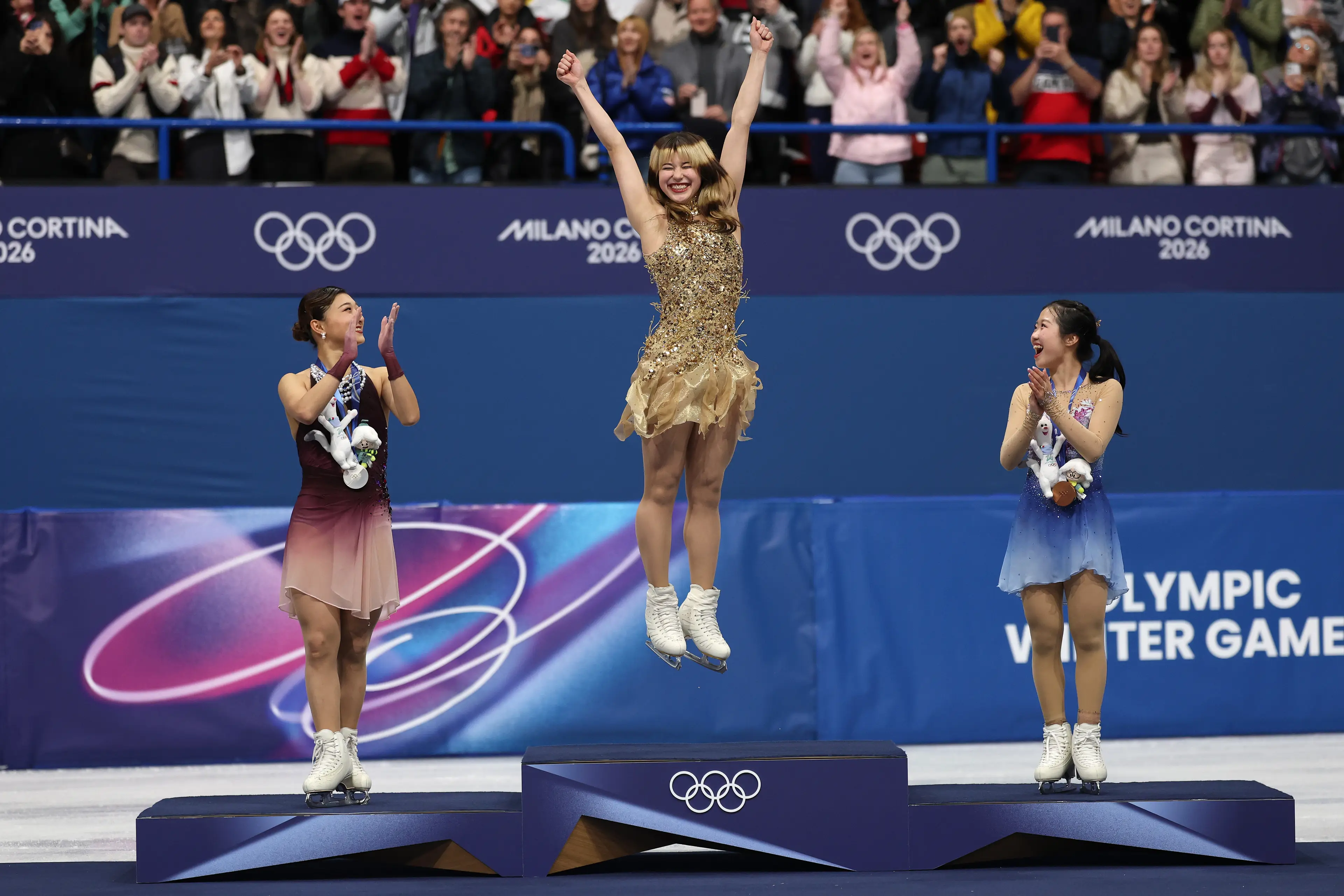 Alysa had previously quit the sport, but returned triumphantly (Matthew Stockman/Getty Images)