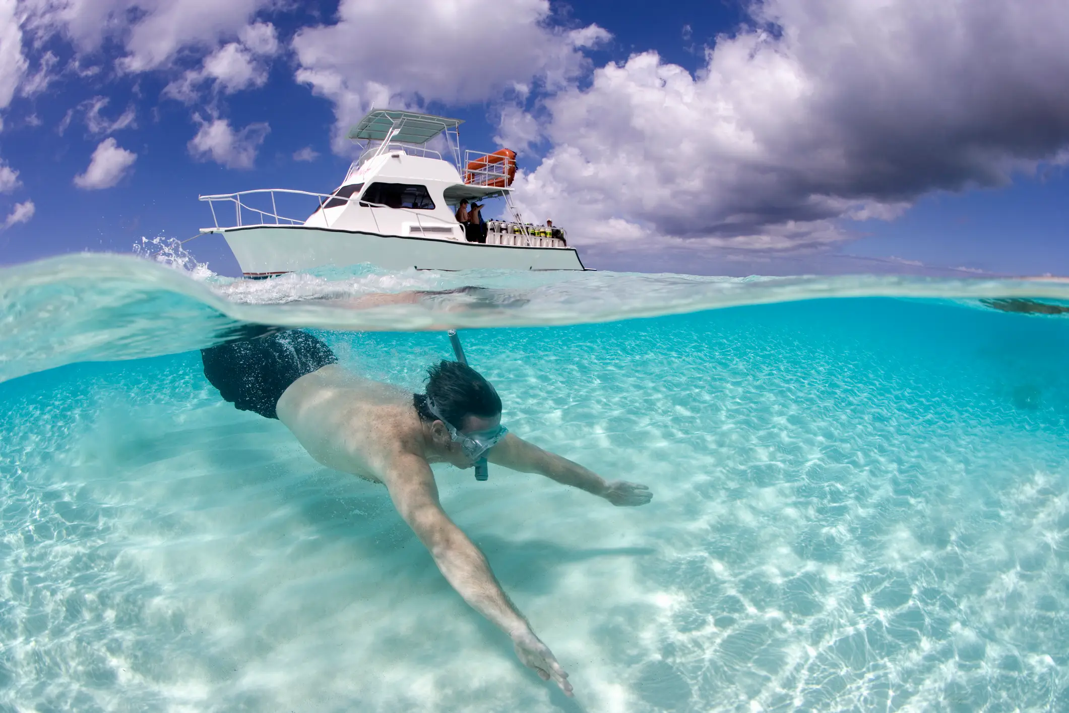 Providenciales, the main island of the Turks and Caicos archipelago, is a popular holiday destination for snorkelers (Getty stock)