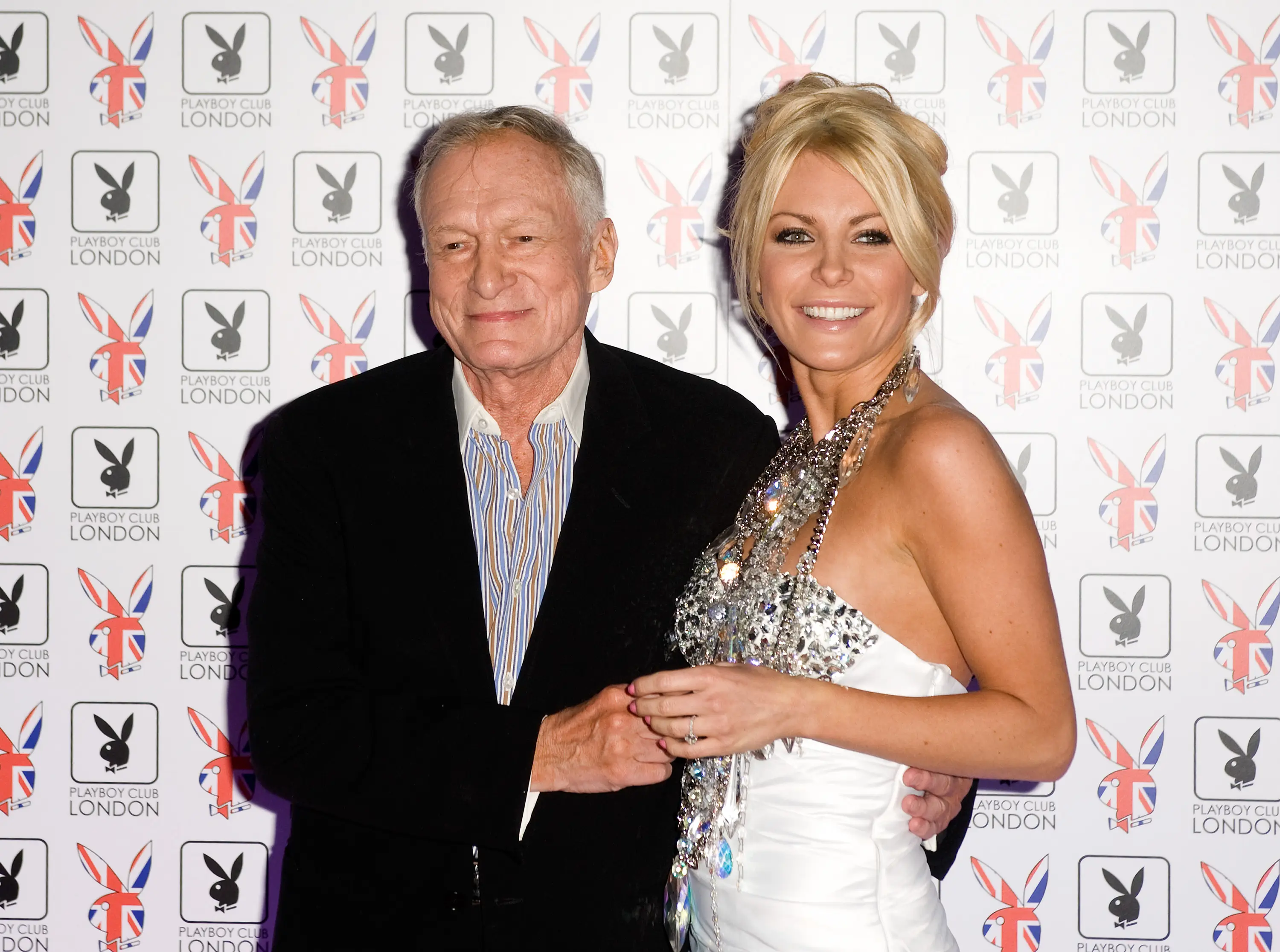 Crystal was Hugh's third and final wife (Samir Hussein/Getty Images)