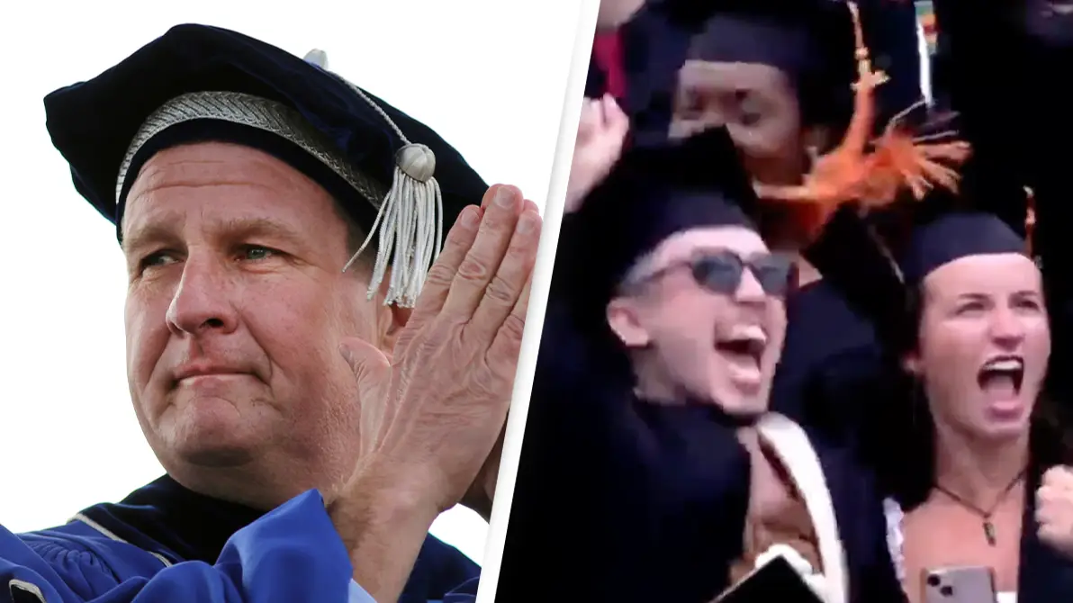 Billionaire commencement speaker surprises graduates with $1,000 in cash