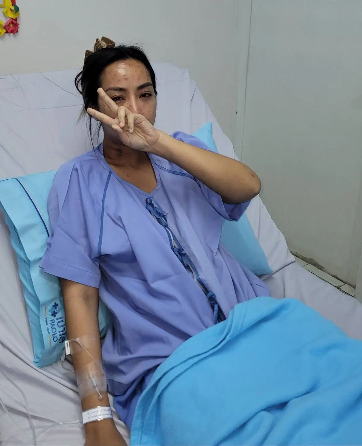 Sasinan was administered three doses of the same antibiotic (Viral Press)