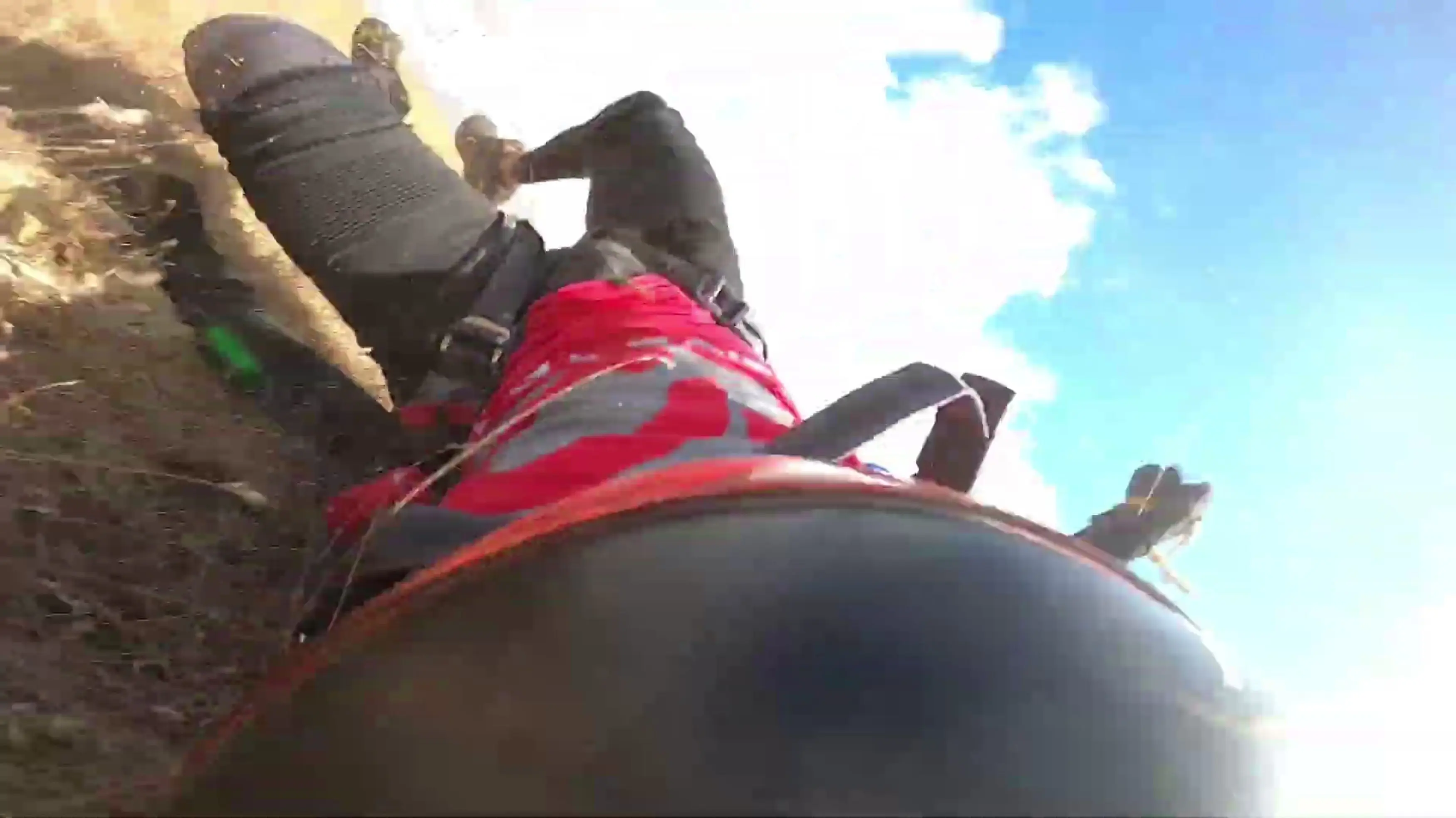 The freak accident happened in October 2020.