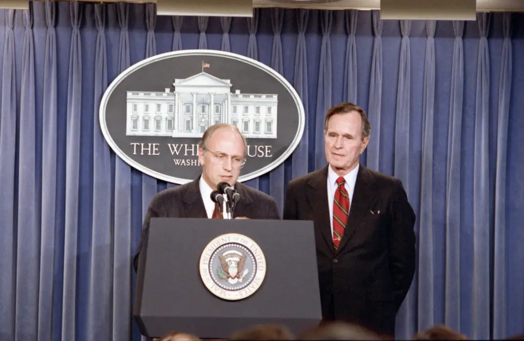 Dick Cheney served as vice president under George W. Bush (Bettmann Archive/Getty Images)