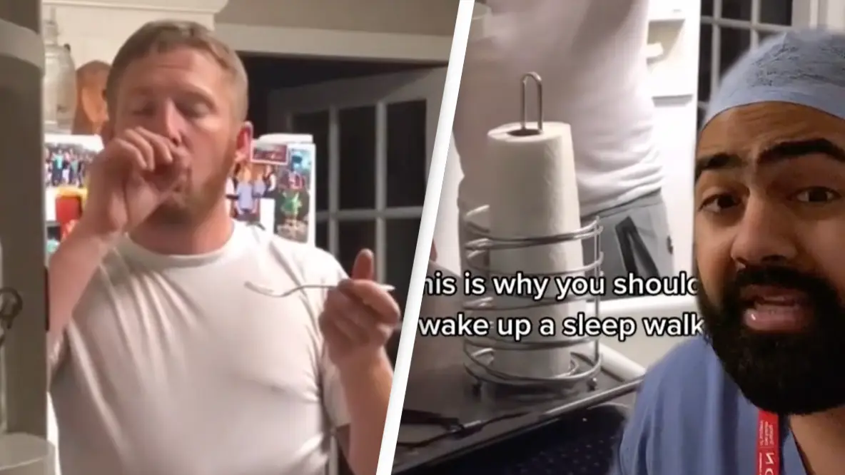 Doctor Says You Should Always Wake Up A Sleepwalker