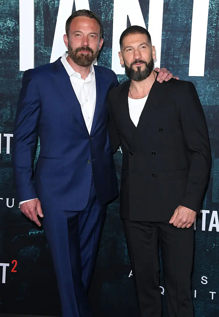 Ben Affleck and Jon Bernthal play brothers Christian and Braxton in their new film (Steve Granitz/FilmMagic)