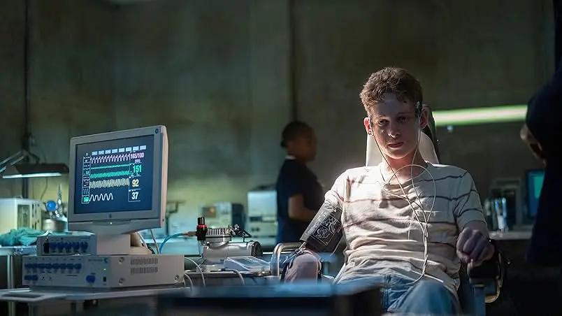 Joe Freeman stars in The Institute (MGM+)