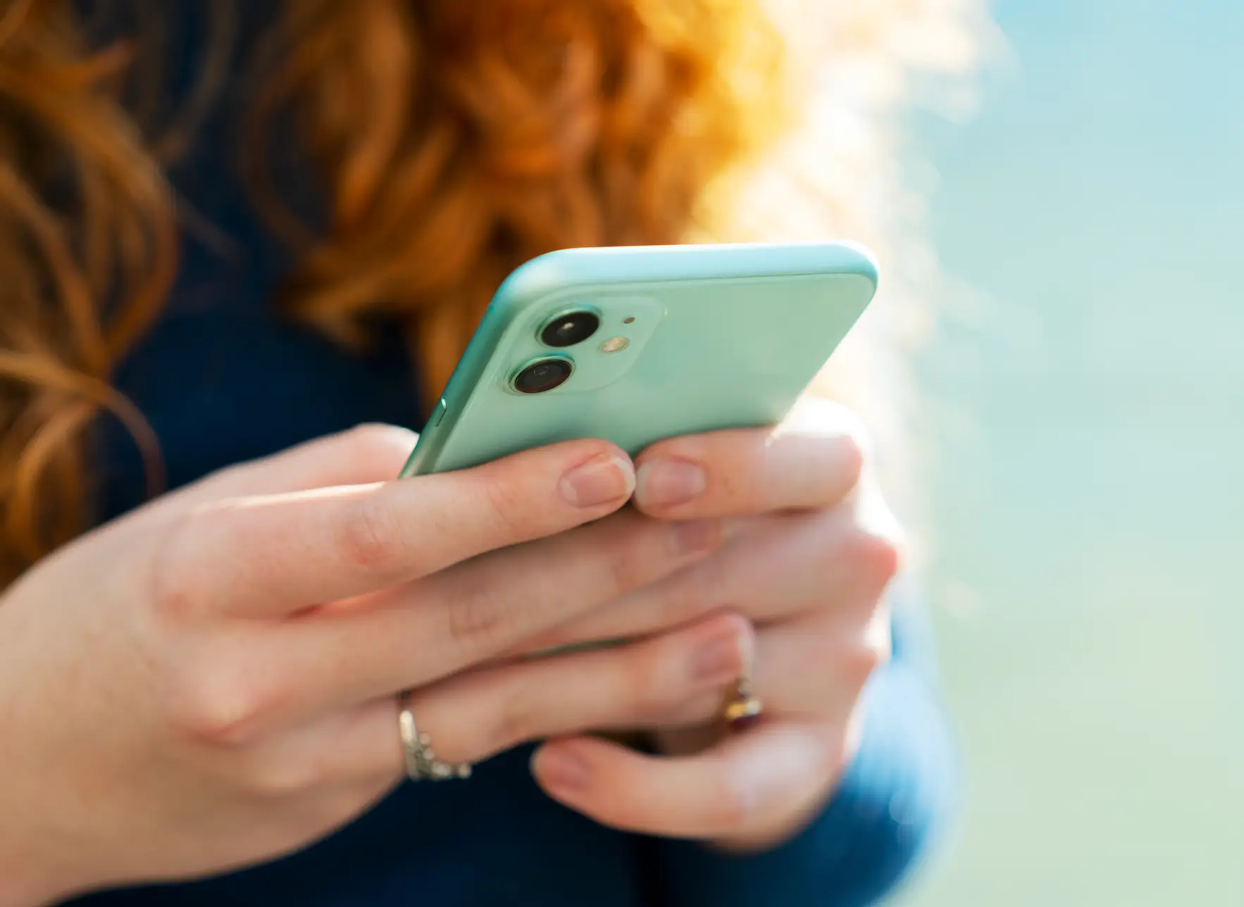 Conversations can happen in person or on messages. (Getty Stock Photo)