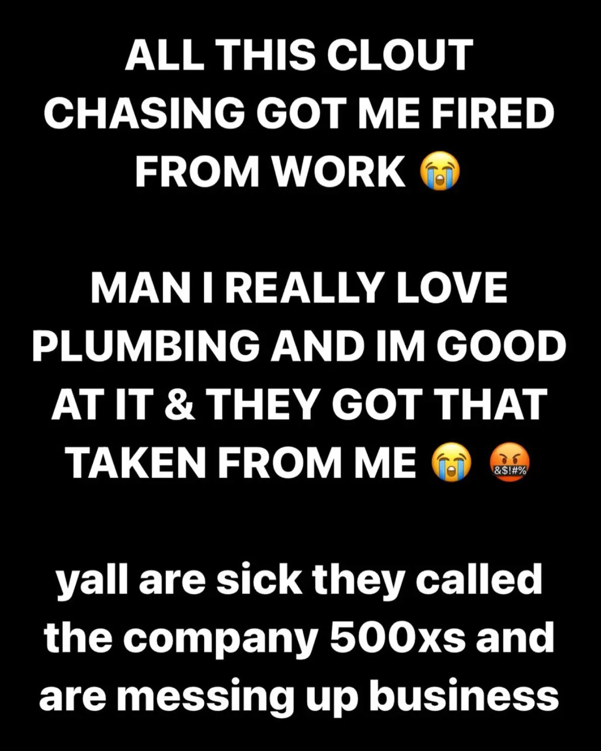 The YouTube star claims he has been fired from his job. (Instagram/veryy_handsome)